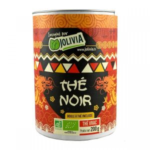 Fructivia Thé Noir BIO - pot 200 g