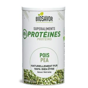 Biosavor Protéines de Pois 80% BIO - 400 g