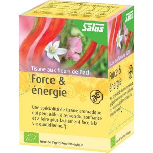 Salus Tisane aux fleurs de Bach Force & Energie BIO - 15 sachets