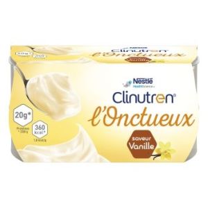 Clinutren L'Onctueux Saveur Vanille -Dessert Hp/Hc 200 G 4