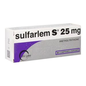 SULFARLEM S 25 Comprimé enrobé 25 mg, boîte 90