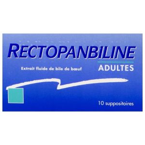 RECTOPANBILINE ADULTES SUPPOSITOIRE B/10