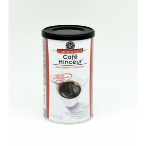 L'AUTHENTIQUE CAFE MINCEUR POT Préparation pour boisson instantanée à base de café et d'extraits de plantes, pot 160 g