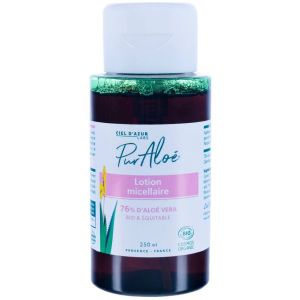 Pur'Aloe Lotion micellaire Aloé Vera 76% BIO - flacon pompe 250 ml