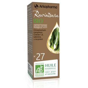 Arkoessentiel Huile Essentielle Ravintsara Bio Premium Flacon 5 Ml 1