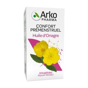 ARKOGELULES HUILE D'ONAGRE BIO Capsule, complément alimentaire à base d'huile d'onagre, bt 60