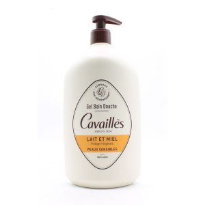 Roge Cavailles Gbd (Gel Bain Douche) Lait & Miel Flacon 1 L 1