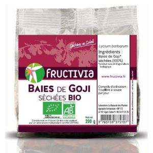 Fructivia Baies de Goji séchées BIO - sachet 200 g