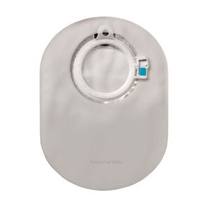 SENSURA MIO CLICK POCHE FERMEE MAXI Poche fermée, filtre intégré, système 2 pièces, prédécoupée, transparente, diamètre 60 mm (ref. 114239), bt 30