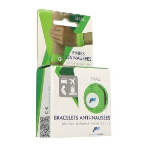 Pharma Voyage Bracelet Anti-Nausees Lot De 2 Vert Small 2