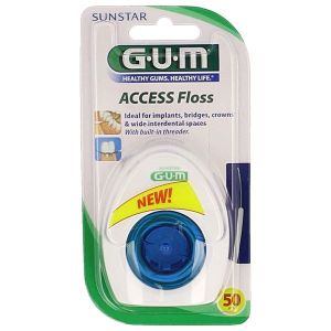 GUM Access Floss 50 Utilisations