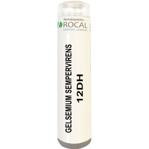 Gelsemium sempervirens 12dh tube granules 4g rocal