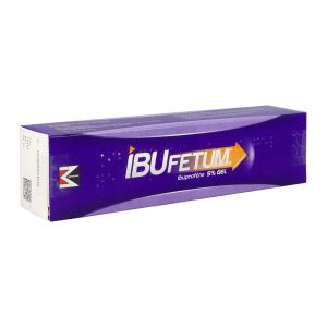IBUFETUM Gel 5 %, boîte 1 tube 60 g