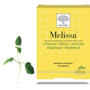 New Nordic Melissa Sommeil Naturellement Sain Profond Et Relaxant Comprimes 60