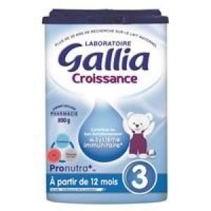 Gallia lait croissance  800g 