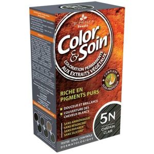 3 Chenes Color & Soin 5 N - Châtain clair - 135 ml