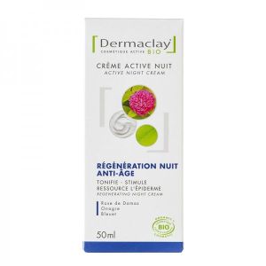 Dermaclay - Crème nuit relaxante régénérante BIO - 50 ml