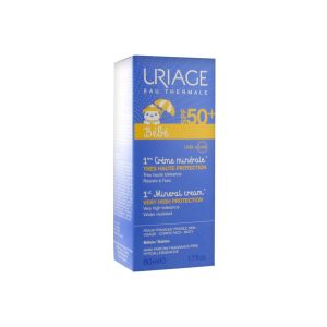 Uriage Bebe 1Ere Creme Minerale Spf50+ Tube 50 Ml 1