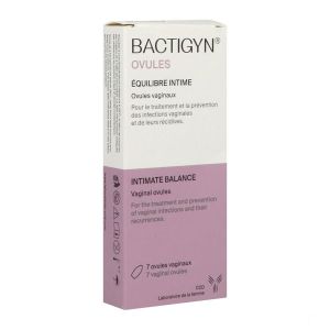 Bactigyn Ovules Vaginaux Bt7