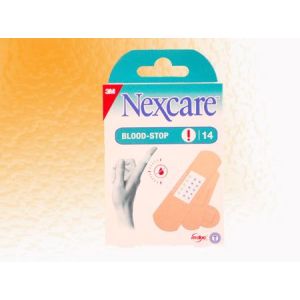 3M NEXCARE BLOOD-STOP BOITE DE 14 PANSEMENTS ASSORTIS