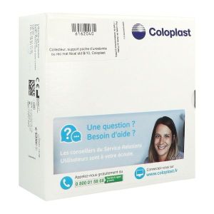 SENSURA CLICK SUPPORT STANDARD Support porte-poche souple, système 2 pièces, diamètre de l'anneau 70 mm (ref. 100410), bt 10