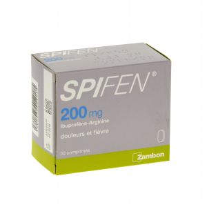 SPIFEN 200 mg (ibuprofène) comprimés B/30