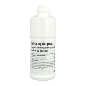 Micropaque Suspension Buvable Ou Rectale 1 Flacon(S) Polyethylene De 500 Ml