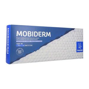 MOBIDERM PLAQUE Plaque de capitonnage pour lymphoedème, 25 cm x 1 m, plots 15 mm x 15 mm, unité