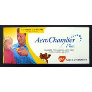 Aerochamber Plus Chambre D'Inhalation Avec Masque Pr Enfant 1