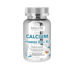 Biocyte Calcium D3 K2 60 Gelules
