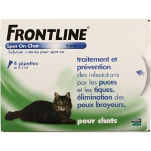Frontline Spot-On Chat (Pipette A Embout Secable) 0,5 Ml 4
