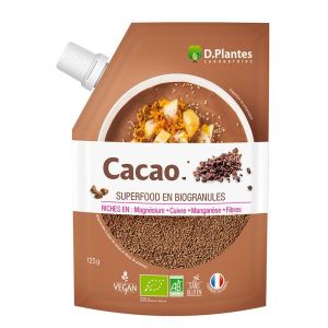 D. Plantes - Cacao BIO - 125 g