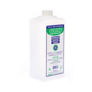 SUDINE® EQUIP’SPRAY - Désinfectant et désodorisant tous équipements - ECO - RECHARGE pour sprays 50 ml, 125 ml et 1L- Flacon 1L