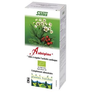 Salus Suc de plantes Bio aubépine - flacon 200 ml