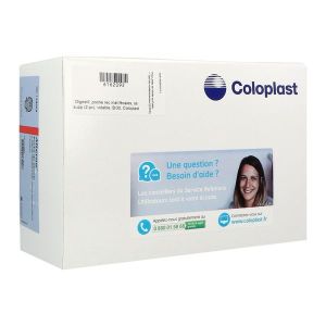 Alterna® Plus vidable emboîtable - Boîte de 30 poches opaques midi (410 ml) avec filtre et clamp intégré - diamètre 50 mm Référence: 139559