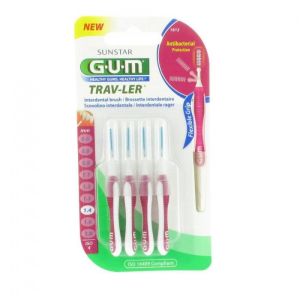 Gum brossettes 1612 trav-ler x4 - 1.4 mm