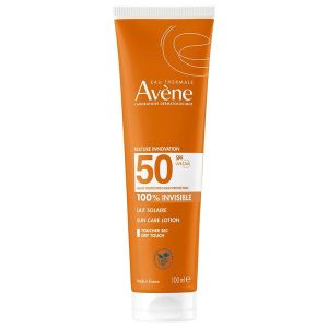 AVENE LAIT SOLAIRE SPF 50 100 % INVISIBLE Lait solaire haute protection, SPF 50, tube 100 ml
