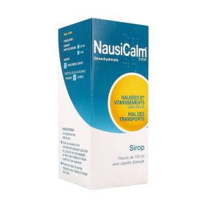 Nausicalm Sirop 1 Flacon(S) Polyterephtalate (Pet) Brun De 150 Ml Avec Fermeture De Securite Enfant Avec Pipette(S) Doseuse(S) Polyethylene Basse Dens