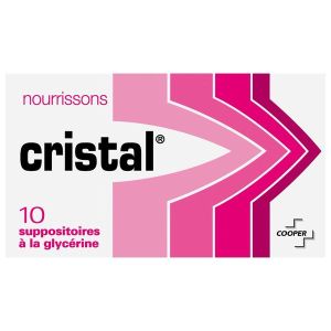 CRISTAL NOURRISSONS suppositoire B/10