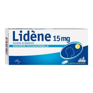LIDENE 15 MG COMPRIME PELLICULE SECABLE B/10
