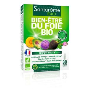 Santarome Bien-être du foie BIO - 30 gélules