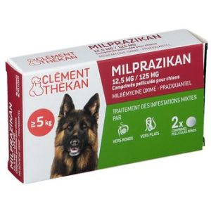 Milprazikan 12,5Mg/125Mg Comprimes Pellicules Pour Chiens Plaq Th-Form 2