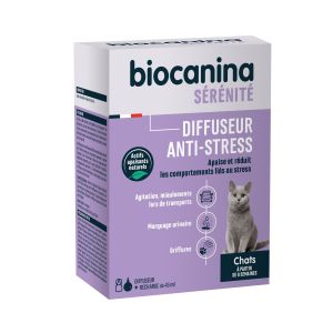 Biocanina Anti-Stress Kit Diffuseur Electrique + Recharge Boite 1