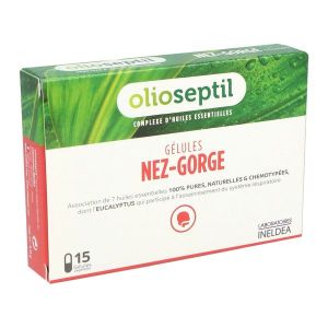 Olioseptil Olioseptil : Nez-Gorge - 15 gélules