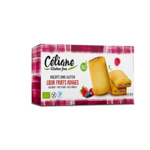 Celiane Biscuits coeur fruits rouges BIO - 160 g