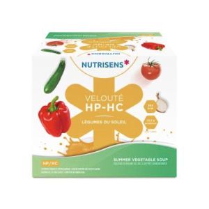 NUTRISENS VELOUTE HP HC Denrée alimentaire destinée à des fins médicales spéciales, légumes du soleil, sachet 4