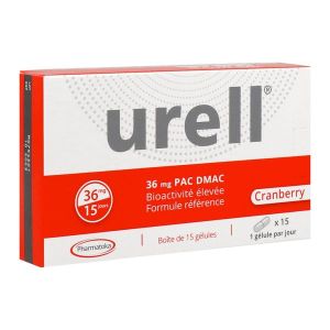 Urell Cranberry 36Mg Pac 15 Gelules