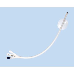 TELEFLEX SILASIL PLUS SONDE A BALLONET 3 VOIES CH20 - 1 EMBALLAGE CRAVATE AVEC 1 SONDE PRESENTATION UNITAIRE 40 CM BT 1