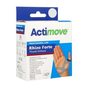 ACTIMOVE RHIZO FORTE DROIT ORTHESE GRIS TL 1