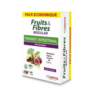 Ortis Fruits & fibres regular pack ECO - 45 cubes
